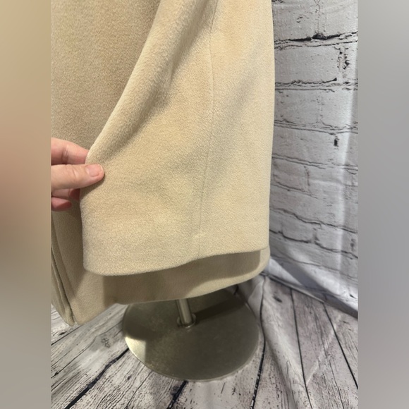 BETSEY JOHNSON women’s wool blend swing coat size small color camel - Picture 3 of 15